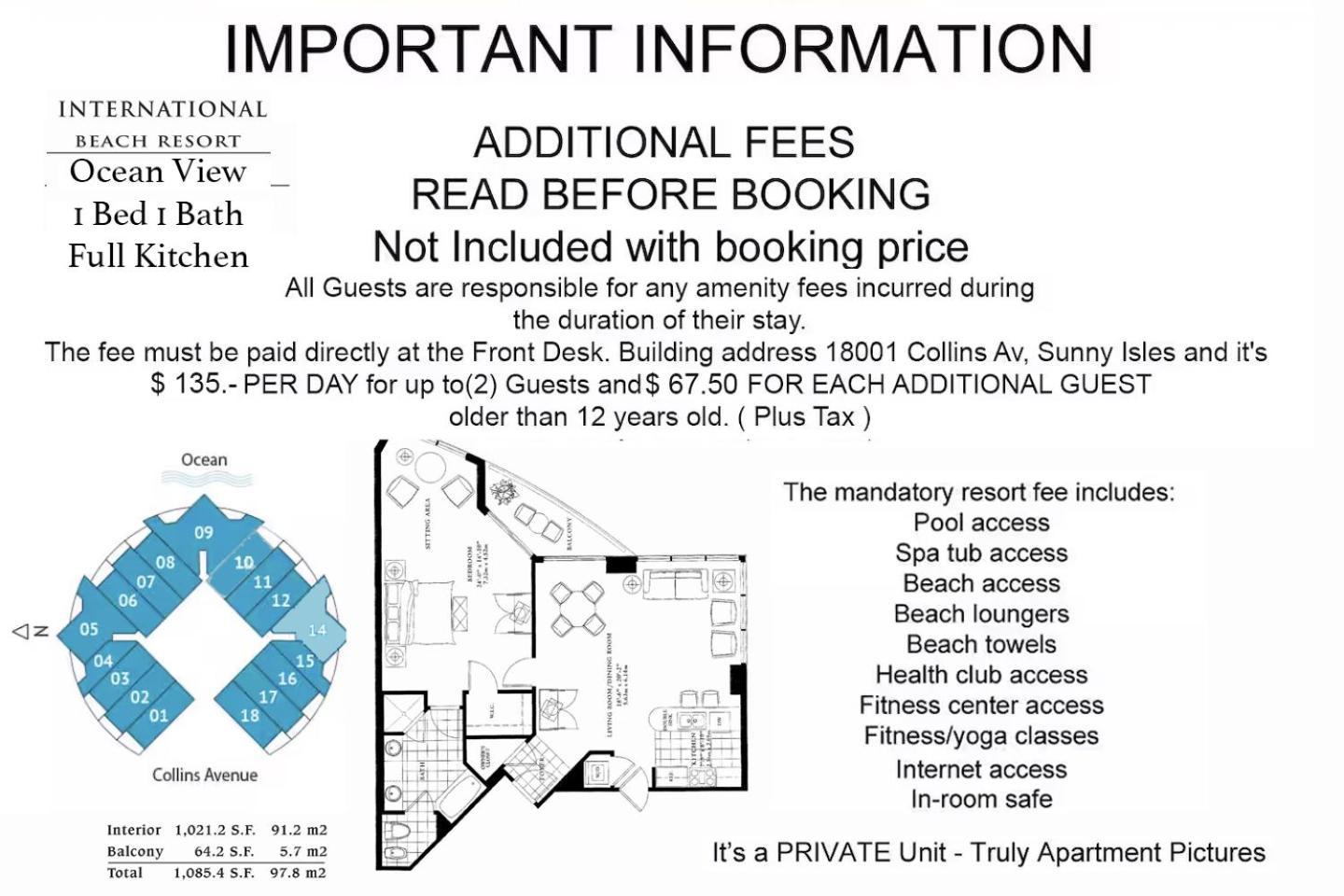 Hotel International Beach Tump Resort Ocean View 1100 Sf 1 Bed 1Bth Privately Owned Sunny Isles Miami Beach Exteriör bild